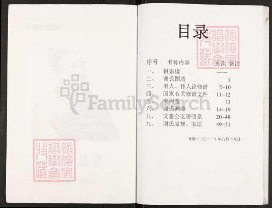 重庆市万州开县温泉镇谢氏宝树堂族谱-开县坪梁.江东文惠支谱.pdf电子版预览图5