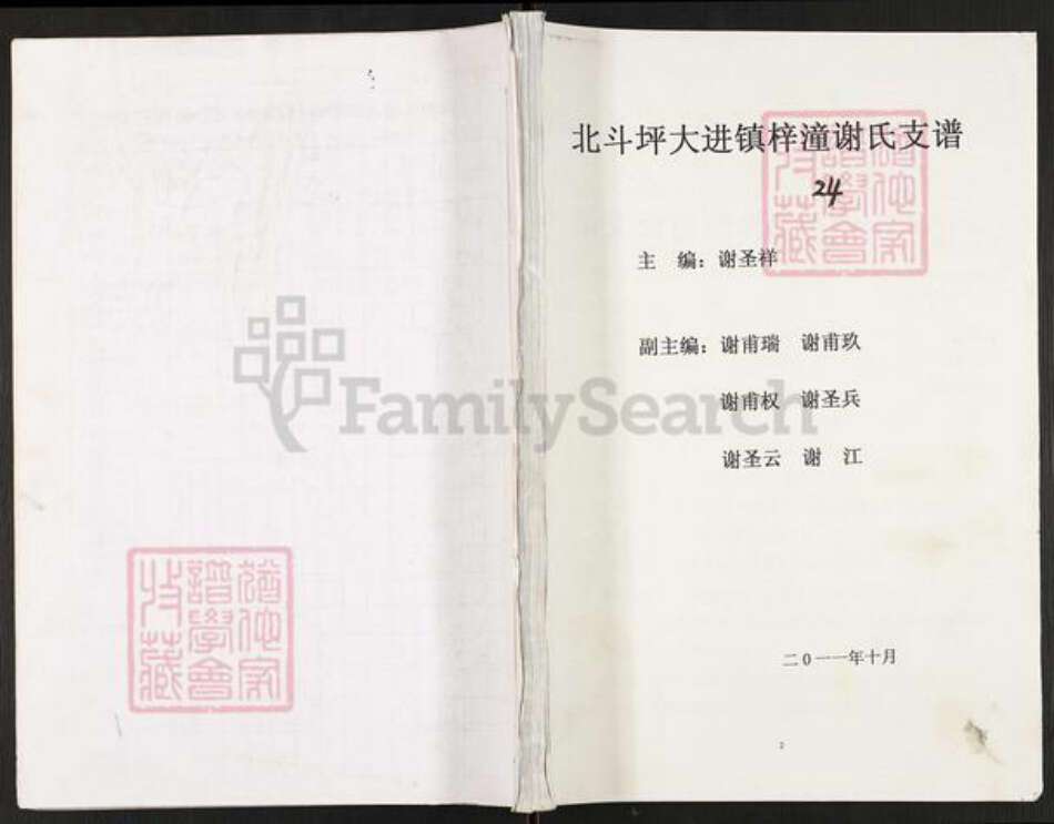 重庆市开州区谢氏宝树堂族谱-北斗坪大进镇梓潼谢氏支谱.pdf电子版缩略图