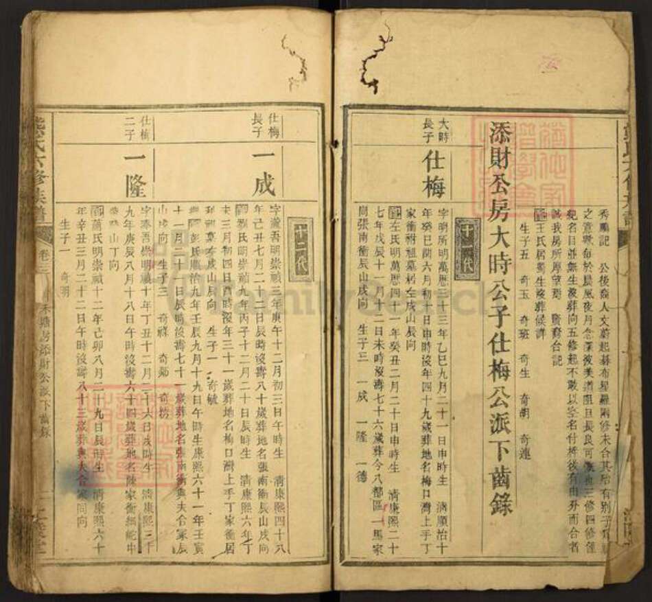 湖南省湘潭市湘潭县排头乡熊氏江陵堂族谱-熊氏六修族谱.pdf电子版预览图2