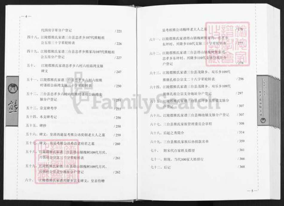 四川省绵阳市三台县忠孝乡熊氏族谱-江陵郡三台县熊氏家族联宗谱.pdf电子版预览图4