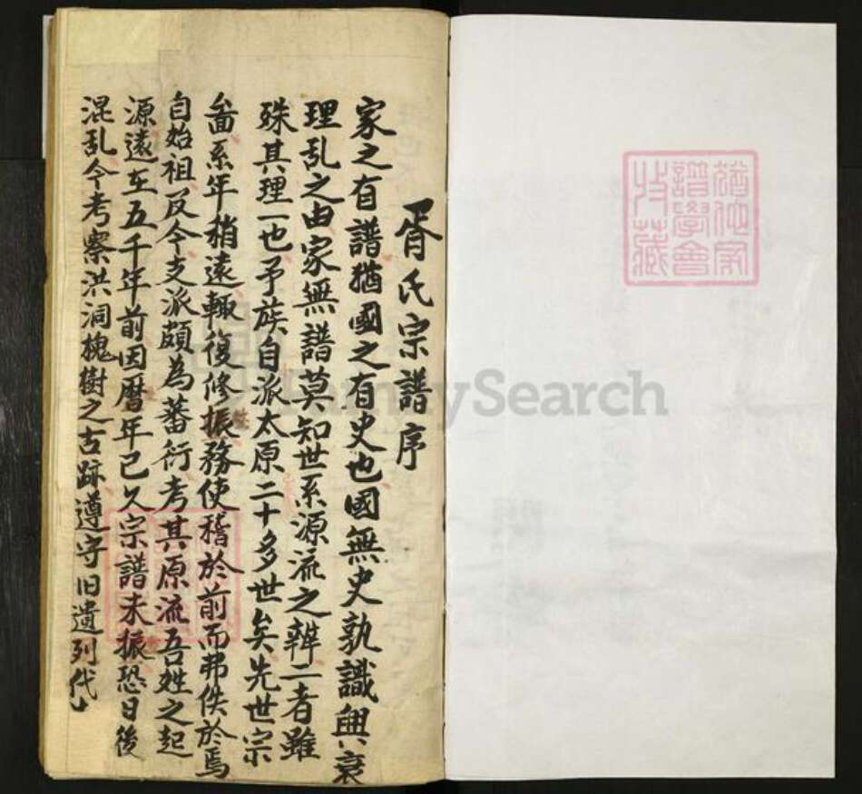 山西省太原市胥氏族谱-胥氏宗谱.pdf电子版预览图1