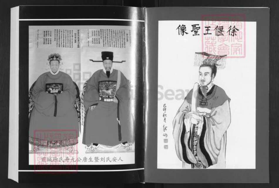 浙江省金华市东阳市城东街道徐氏锡麟堂族谱-前城徐氏宗谱.pdf电子版预览图3