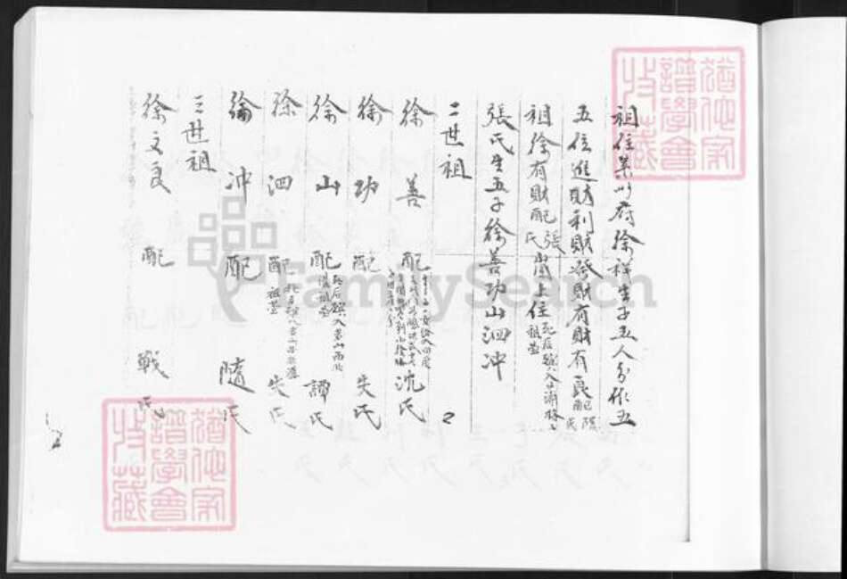 山东省烟台市莱州市沙河镇徐氏族谱-徐氏祖谱.pdf电子版预览图3