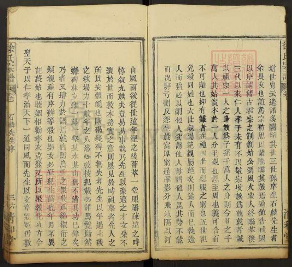 湖北省黄冈市罗田县徐氏清和堂族谱-徐氏宗谱.pdf电子版预览图2