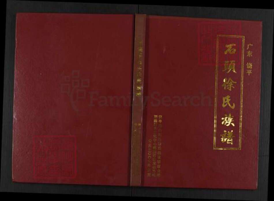 广东省潮州市饶平县海山镇徐氏追远堂族谱-石头徐氏族谱.pdf电子版缩略图