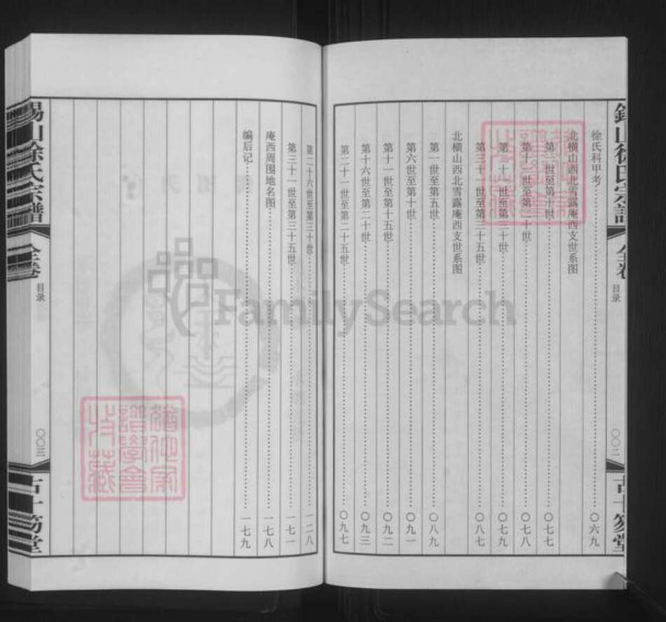 江苏省无锡市滨湖区徐氏古十笏堂族谱-锡山徐氏宗谱.庵西支.pdf电子版预览图3