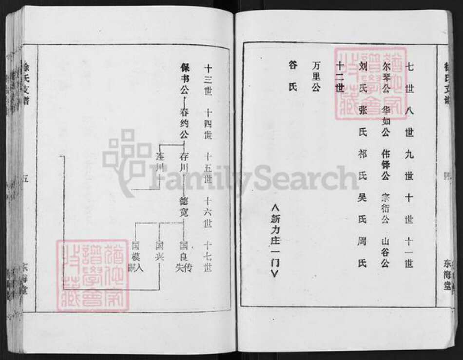 江苏省盐城市亭湖区徐氏东海堂族谱-徐氏支谱.pdf电子版预览图5