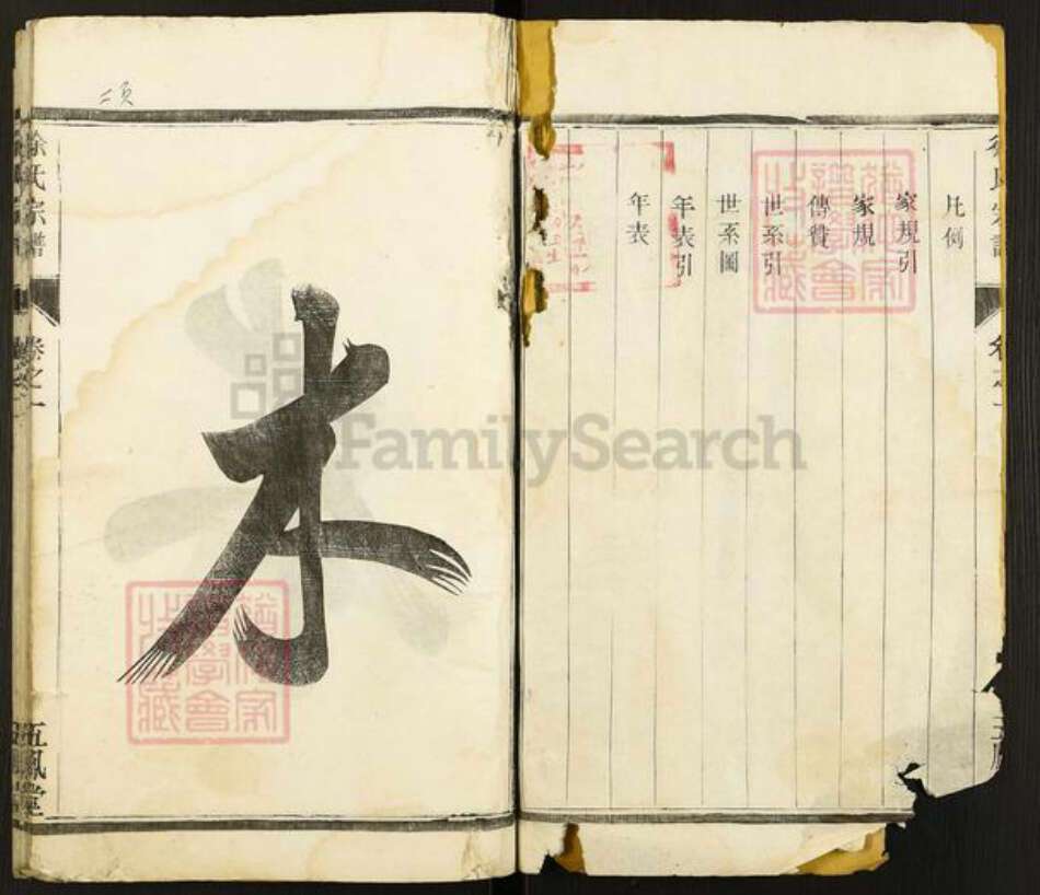 江苏省扬州市江都区邵伯镇徐氏五凤堂族谱-徐氏族谱.pdf电子版预览图2