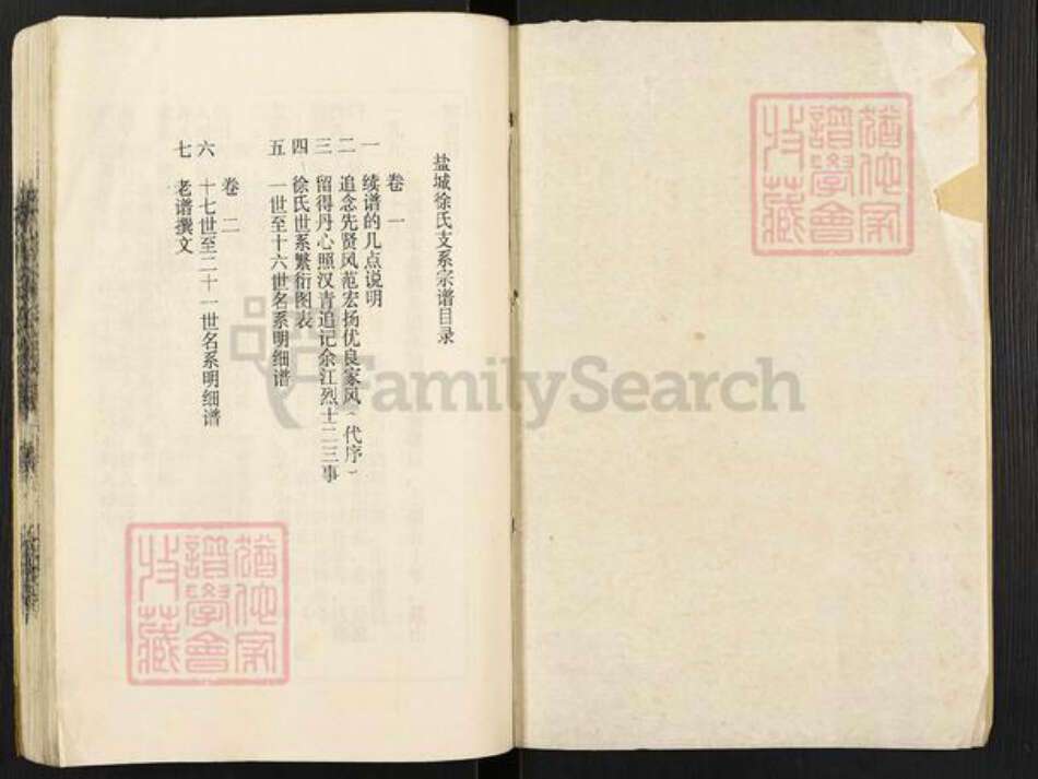 江苏省盐城市射阳县徐氏东海堂族谱-盐城徐氏宗谱.pdf电子版预览图1