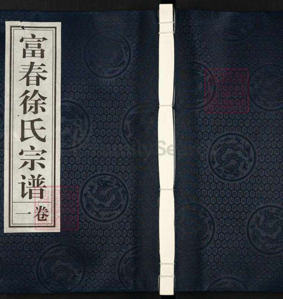 浙江省杭州市富阳龙门镇镇徐氏仁义堂族谱-富春徐氏宗谱.pdf电子版缩略图