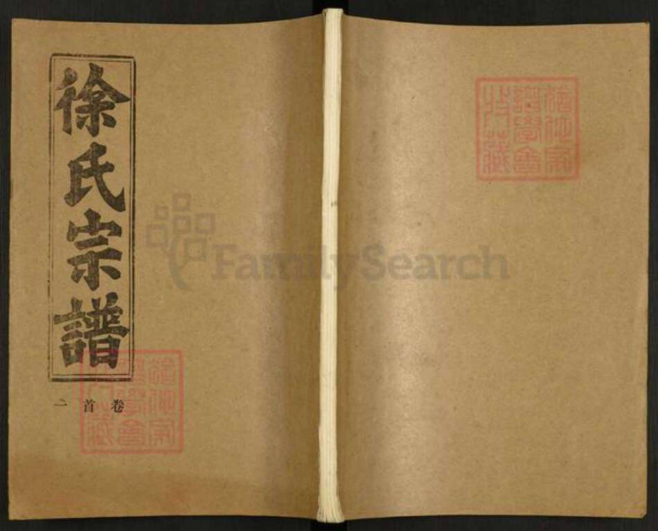 湖北省黄冈市英山县杨柳湾镇徐氏世安堂族谱-徐氏宗谱.pdf电子版缩略图