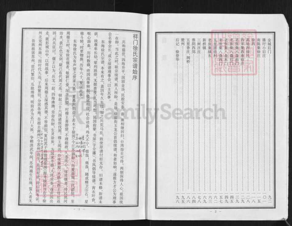 江苏省淮安市淮阴区徐溜镇徐氏东海堂族谱-徐氏宗谱.pdf电子版预览图3