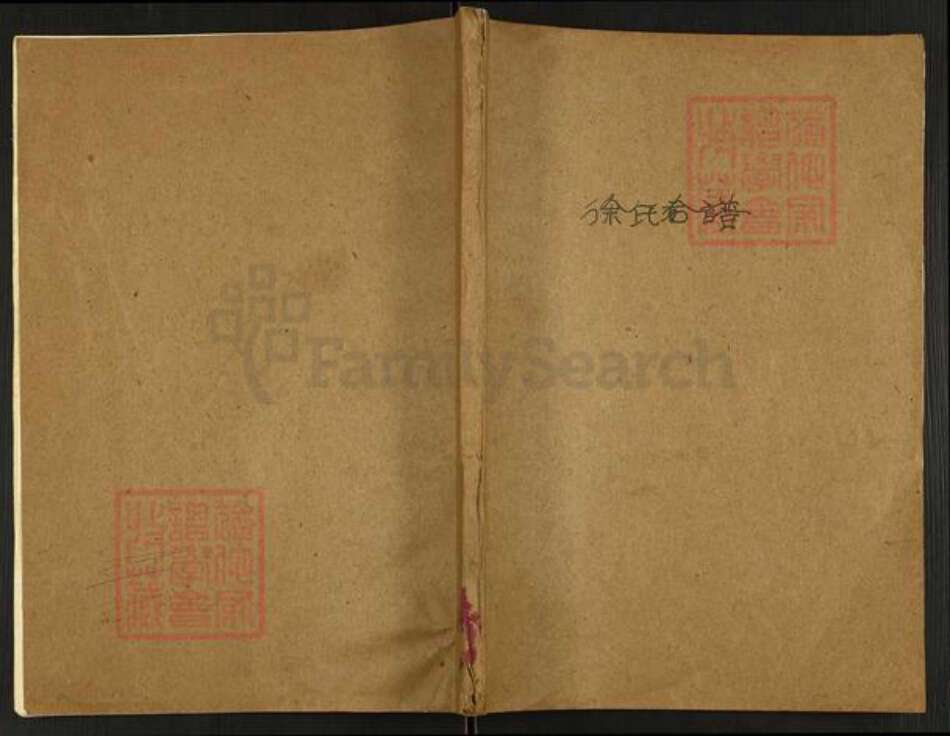 重庆市涪陵区徐氏族谱-徐氏合谱.pdf电子版缩略图