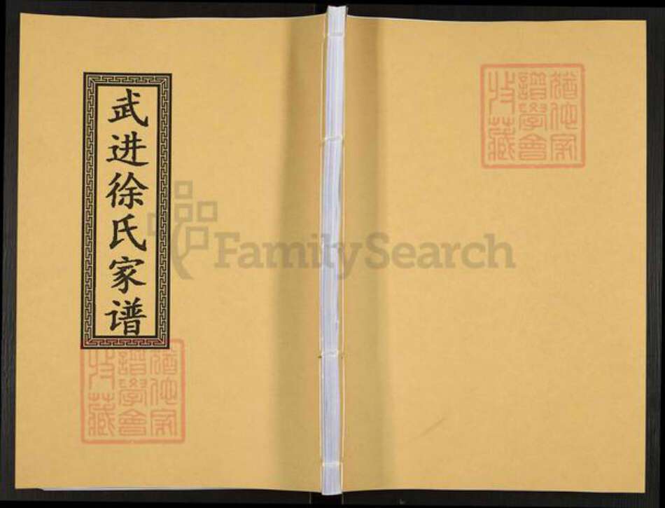 江苏省常州市武进县徐氏族谱-武进徐氏家谱.pdf电子版缩略图