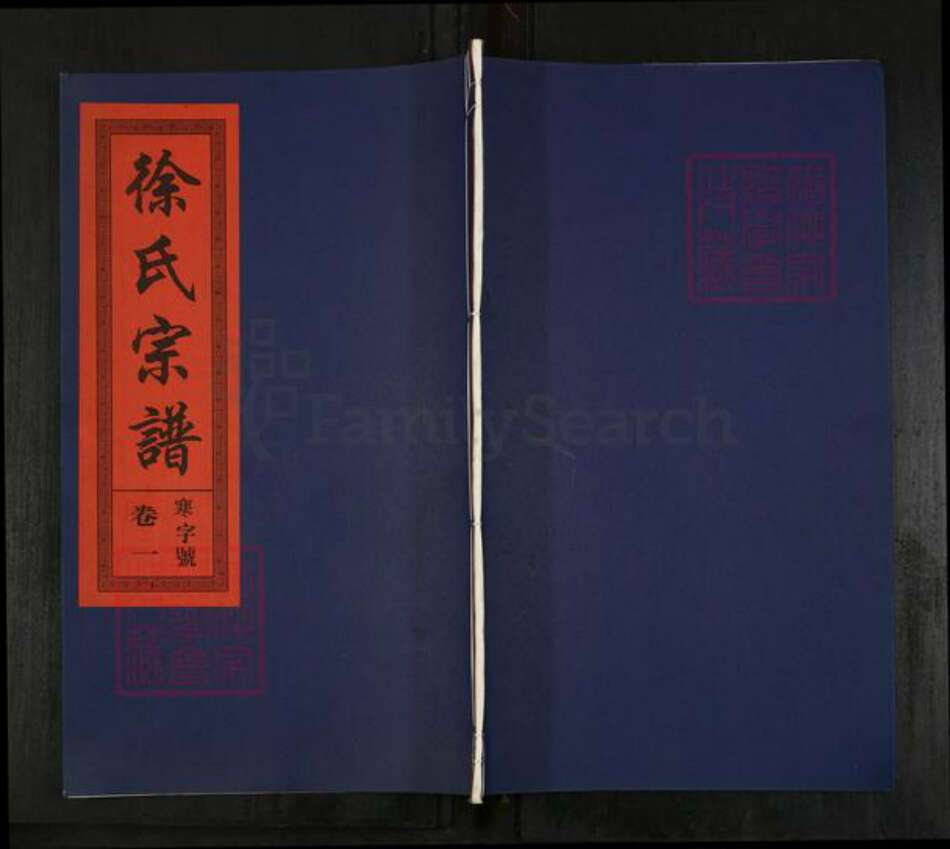 安徽省合肥市肥西县徐氏务本堂族谱-徐氏宗谱.pdf电子版缩略图
