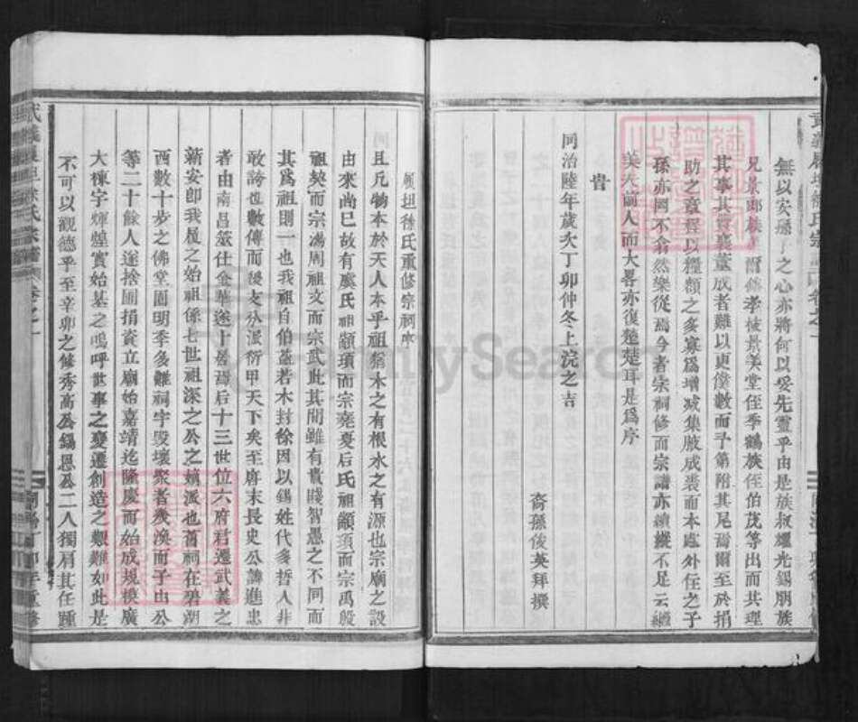 浙江省金华市武义县履坦镇徐氏惇本堂族谱-武义履坦徐氏宗谱.pdf电子版预览图2