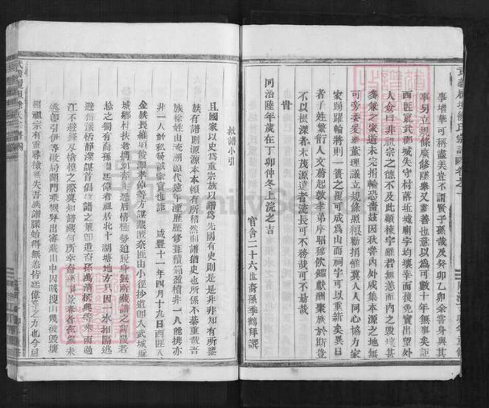 浙江省金华市武义县履坦镇徐氏惇本堂族谱-武义履坦徐氏宗谱.pdf电子版预览图3