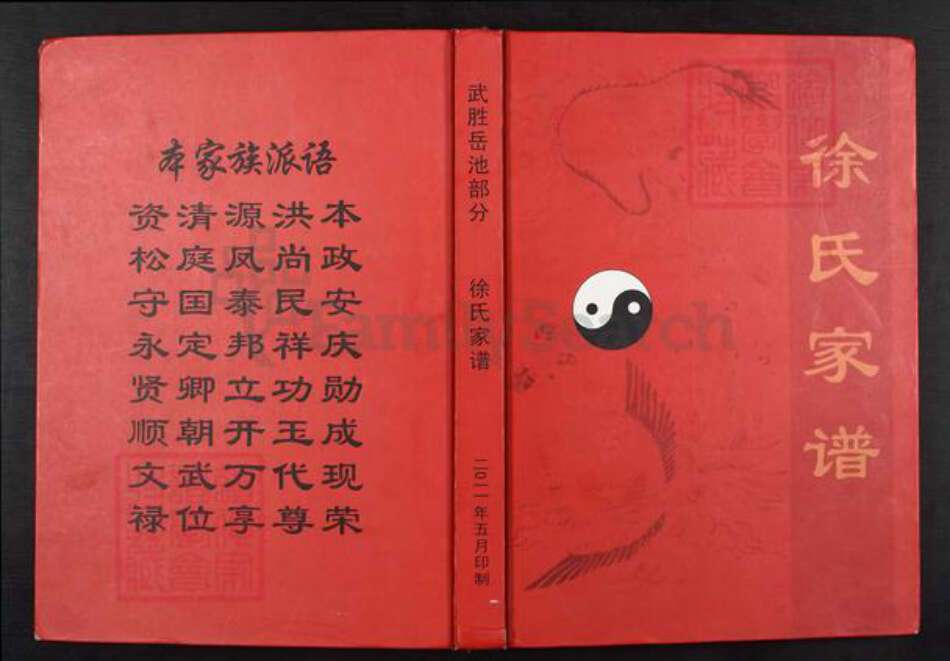 四川省广安市武胜县徐氏族谱-徐氏家谱.pdf电子版缩略图