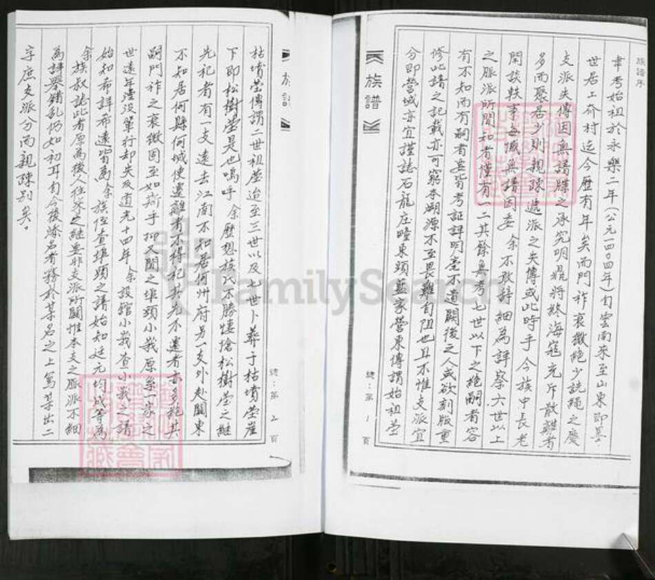 山东省青岛市即墨区山东省青岛市即墨区徐氏族谱-徐氏族谱.pdf电子版预览图1