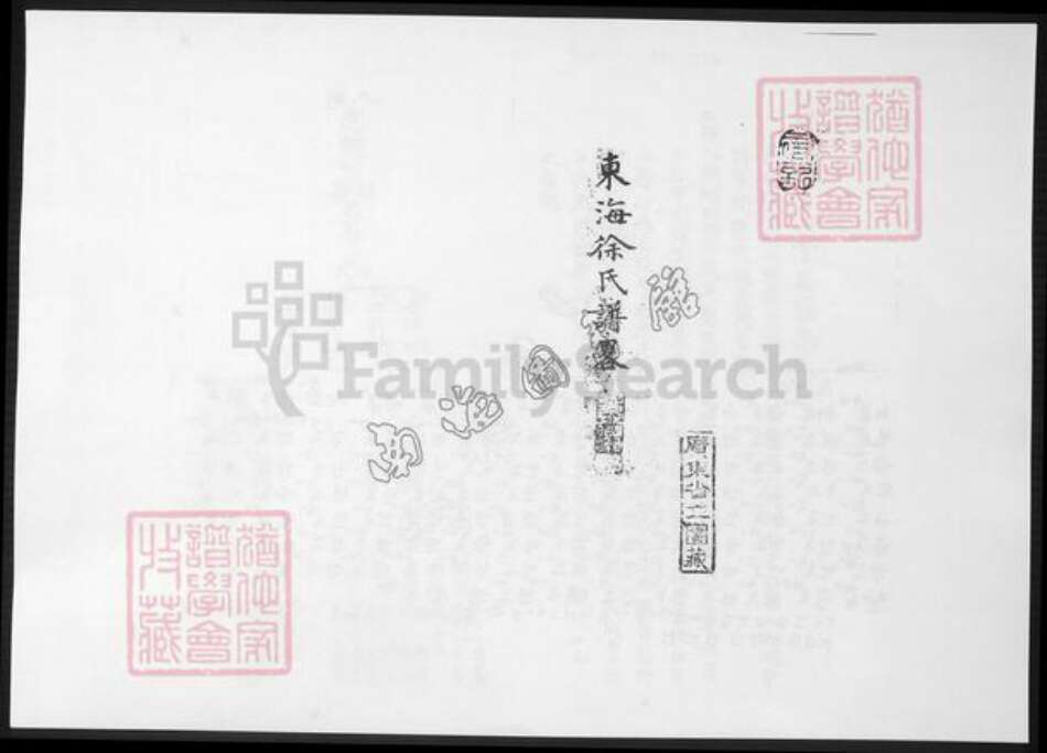 广东省佛山市南海区徐氏族谱-东海徐氏谱略.pdf电子版缩略图