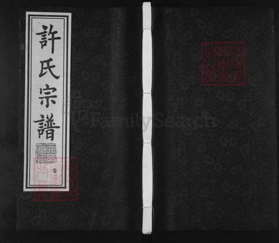 江苏省无锡市滨湖区马山街道许氏宜尔堂族谱-许氏宗谱.pdf电子版缩略图