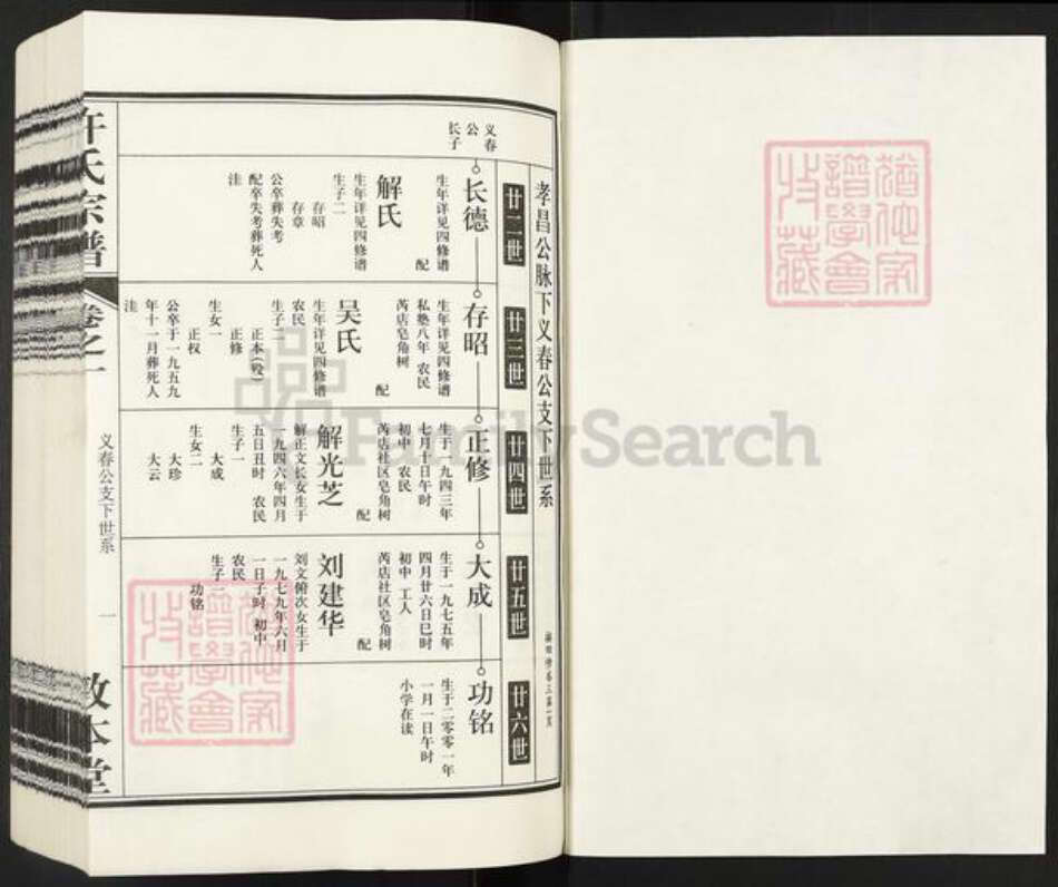 安徽省合肥市肥西县上派镇许氏敦本堂族谱-许氏宗谱.pdf电子版预览图1