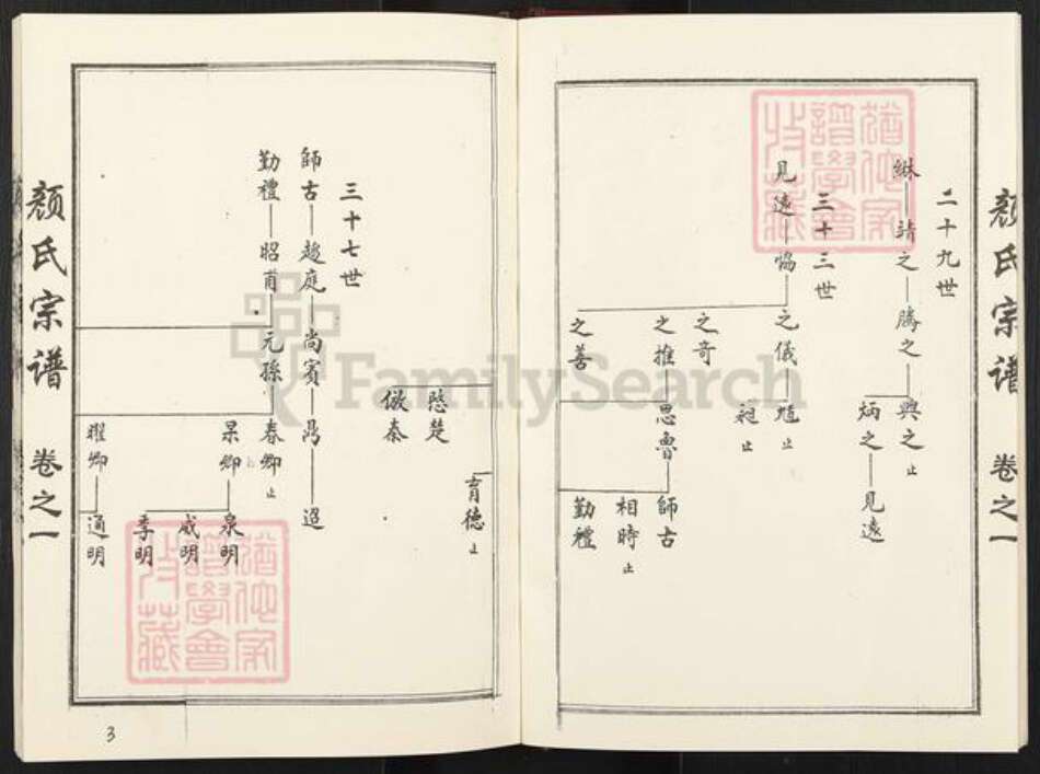 江苏省盐城市亭湖区颜氏四勿堂族谱-颜氏宗谱.pdf电子版预览图5