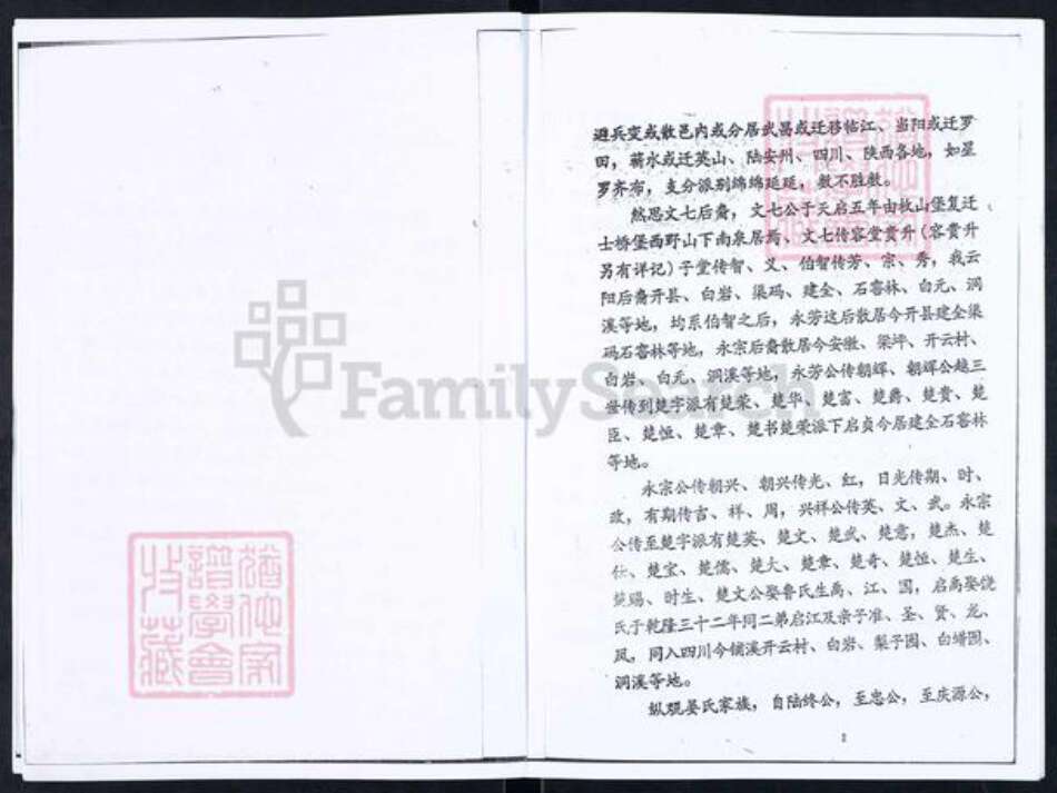 重庆市万州区晏氏族谱-晏氏族谱.pdf电子版预览图2