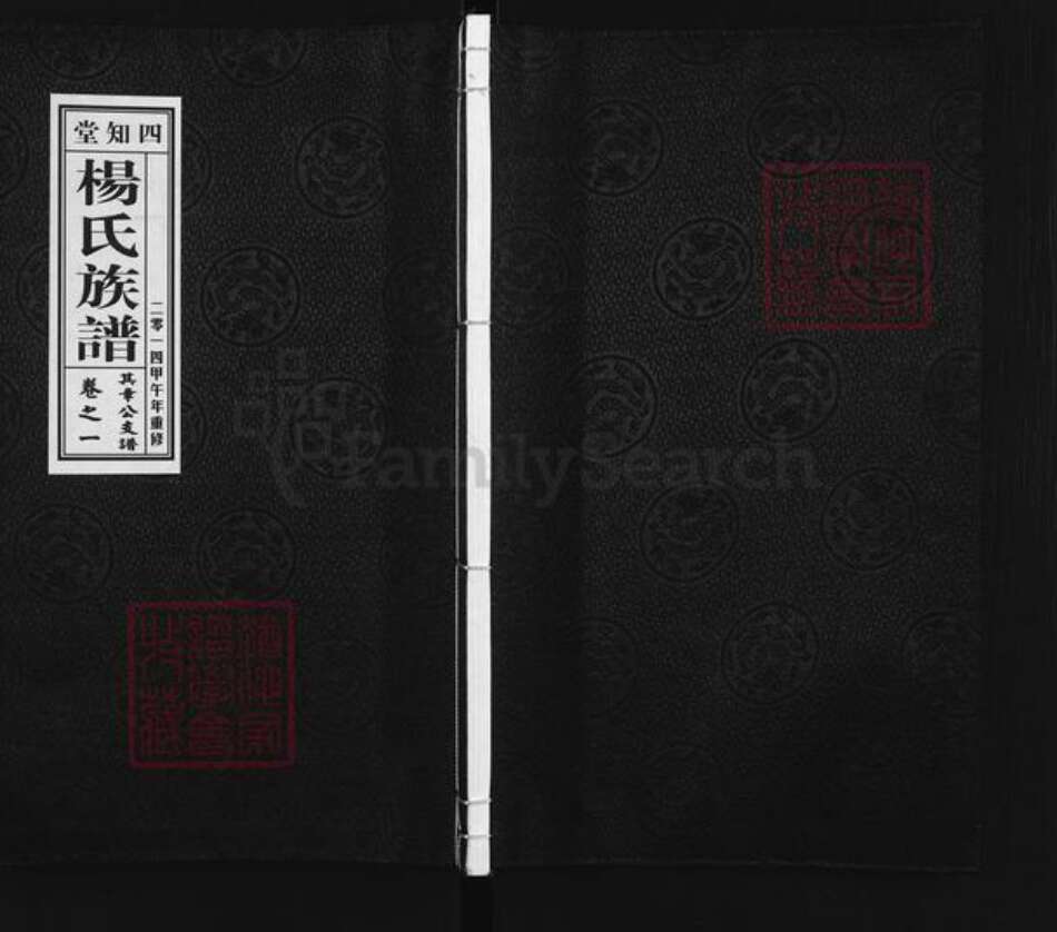 江苏省扬州市江都区杨氏四知堂族谱-杨氏族谱.pdf电子版缩略图