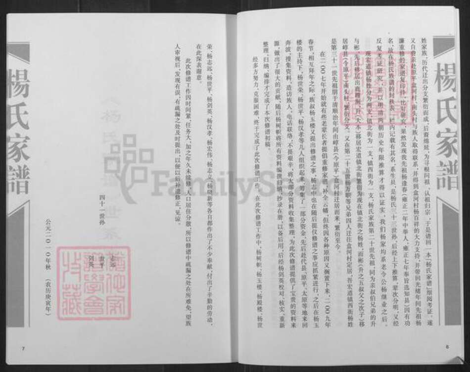 山西省忻州市定襄县宏道镇杨氏族谱-杨氏家谱.pdf电子版预览图4