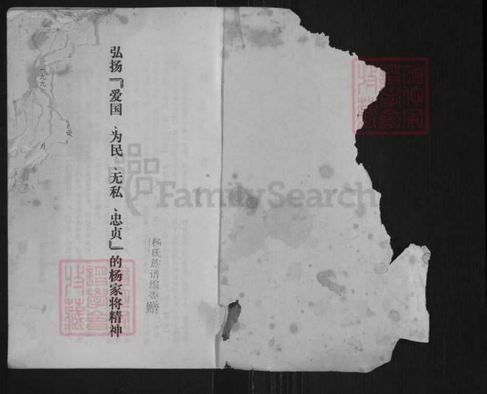 山西省忻州市原平市解村乡杨氏族谱-杨氏族谱.pdf电子版预览图1