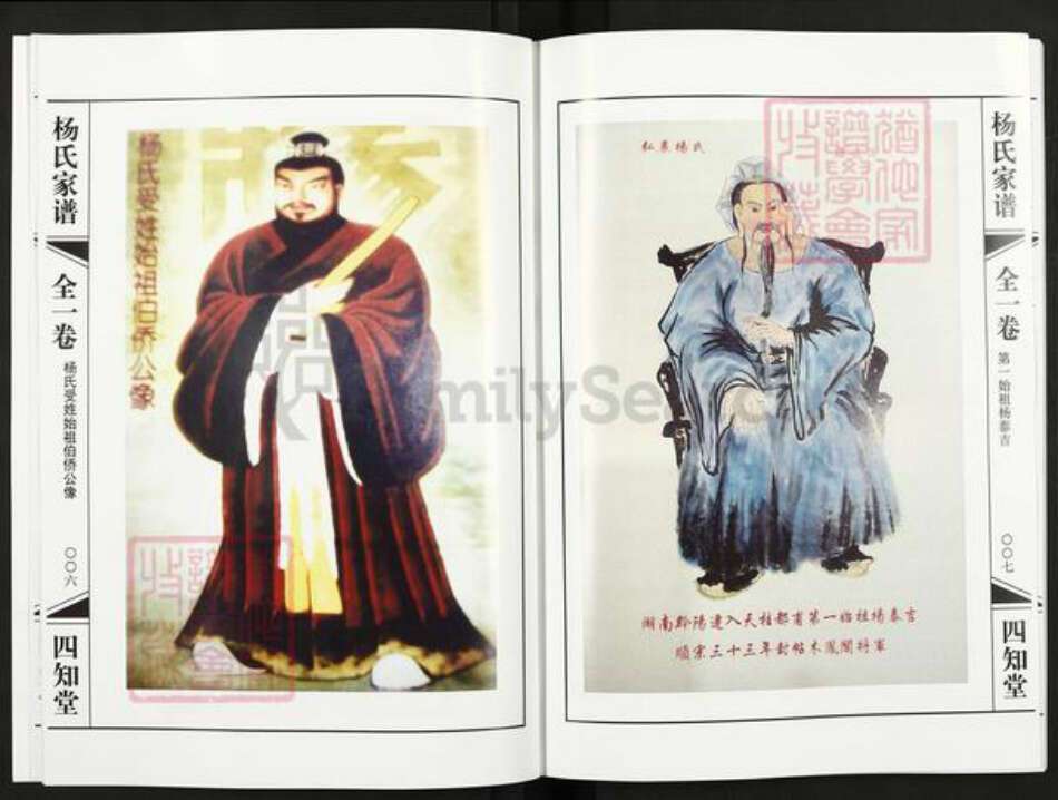 重庆市合川区合川杨氏四知堂族谱-杨氏家谱.pdf电子版预览图4