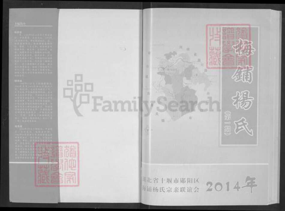 湖北省十堰市郧阳区梅铺镇杨氏族谱-梅铺杨氏.pdf电子版预览图1