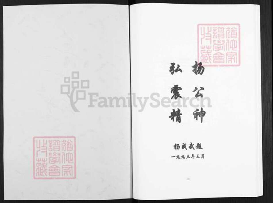 四川省宜宾市叙州区杨氏四知堂族谱-杨氏族谱.pdf电子版预览图1