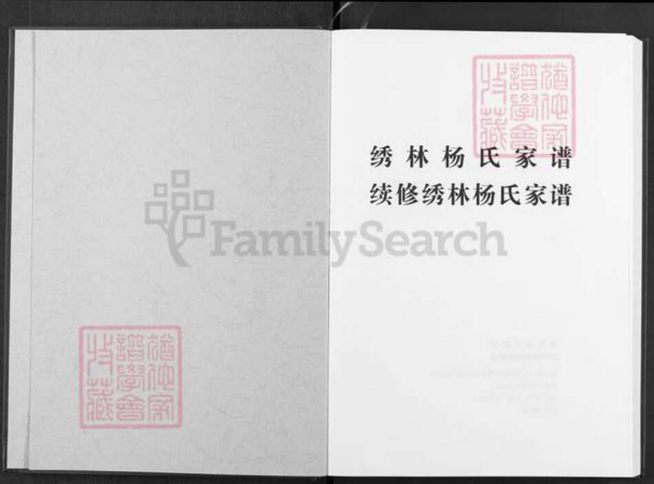 湖北省荆州市石首市绣林街道杨氏族谱-绣林杨氏家谱.pdf电子版预览图1