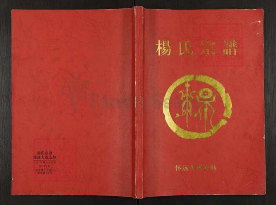 安徽省蚌端口市怀远县河溜镇杨氏四知堂族谱-杨氏宗谱.怀远大成支脉.pdf电子版缩略图