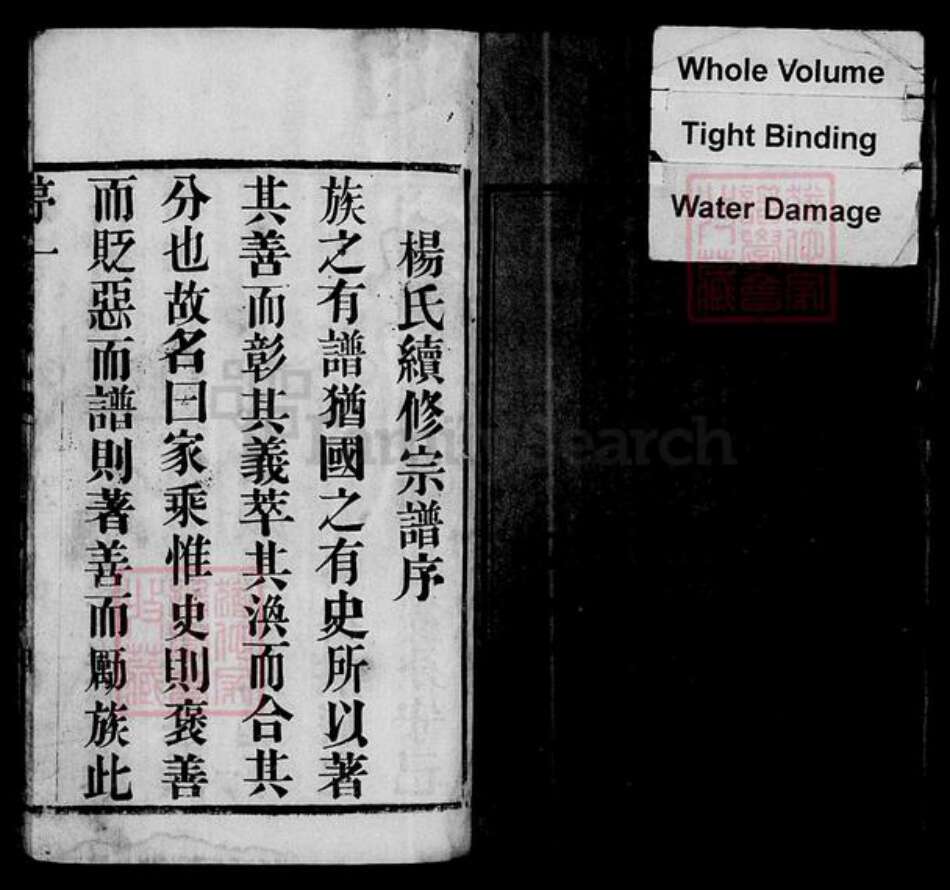 江苏省无锡市无锡杨氏四知堂族谱-安阳杨氏宗谱 [16卷].pdf电子版预览图3