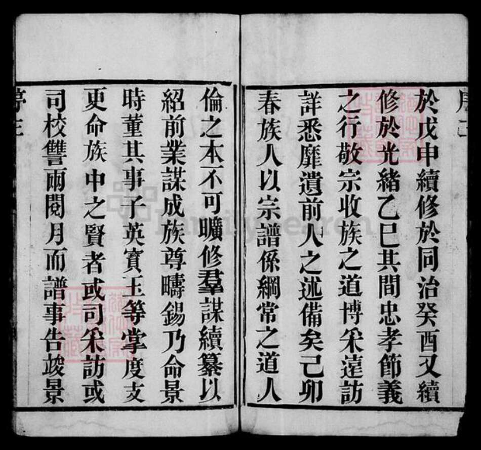 江苏省无锡市无锡杨氏四知堂族谱-安阳杨氏宗谱 [16卷].pdf电子版预览图5