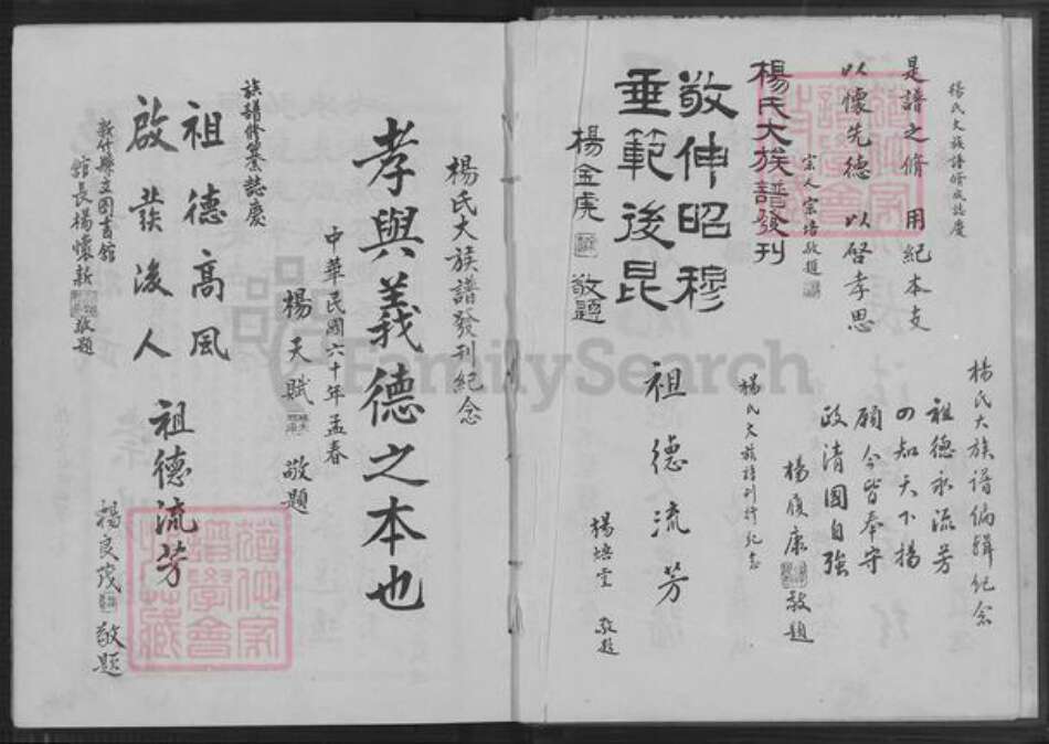 福建省莆田市仙游县园庄镇杨氏关西堂族谱-杨氏大宗谱.pdf电子版预览图3