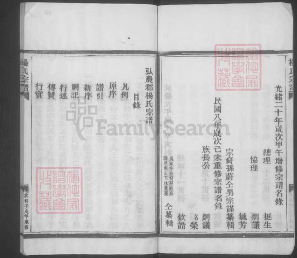 浙江省温州市平阳县杨氏族谱-杨氏宗谱 [不分卷].pdf电子版预览图4