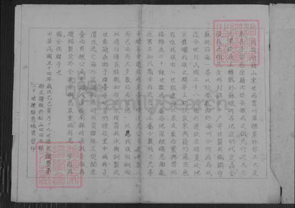 江苏省连云港市海洲区杨氏族谱-海州杨氏小宗世系表.pdf电子版预览图1