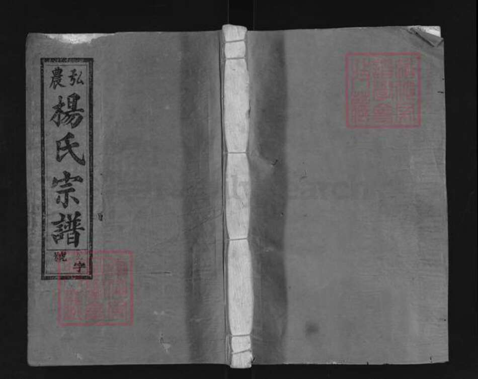 江西省上饶市广丰区横山镇杨氏四知堂族谱-杨氏宗谱.pdf电子版缩略图