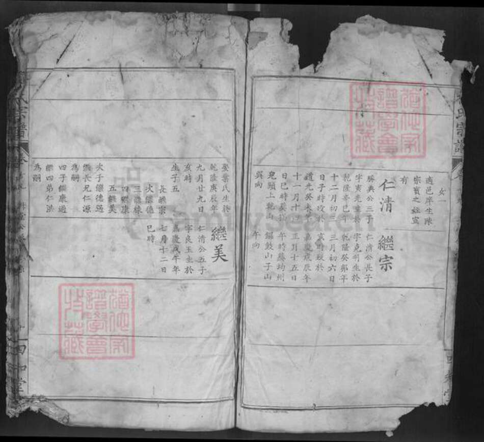 湖北省十堰市郧阳区杨氏四知堂族谱-杨氏宗谱.pdf电子版预览图4