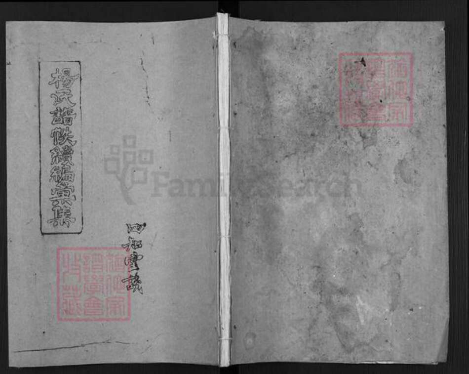 重庆市綦江区杨氏四知堂族谱-杨氏谱帙续编汇集.pdf电子版缩略图