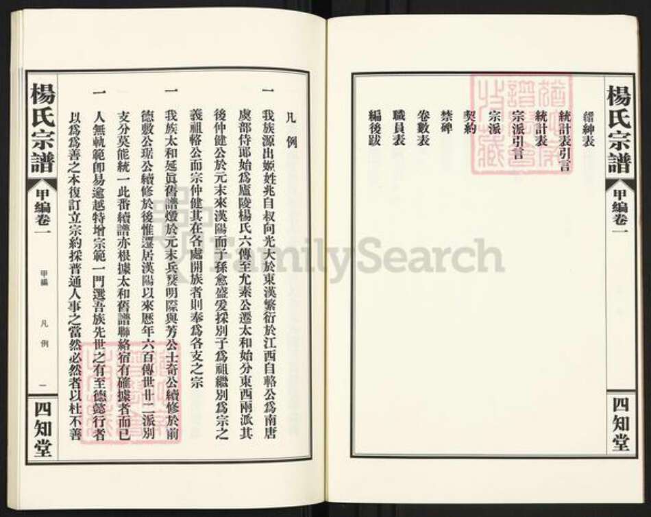 湖北省武汉市蔡甸区杨氏四知堂族谱-杨氏宗谱.pdf电子版预览图4