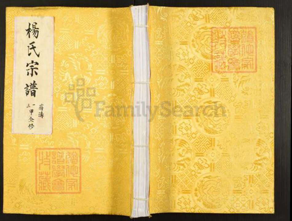 江苏省扬州市高邮市杨氏四知堂族谱-江苏省高邮县第五区蒋家沟杨氏宗谱.pdf电子版缩略图