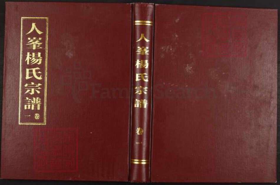 浙江省金华市浦江县杨氏清白堂族谱-人峰杨氏宗谱.pdf电子版缩略图