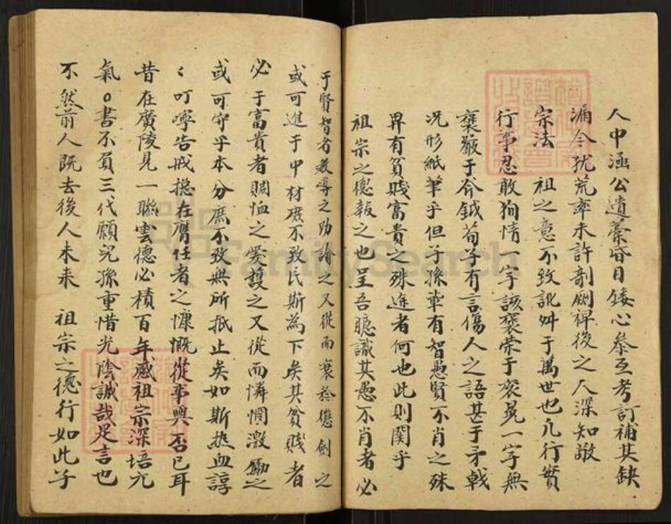 江苏省扬州市高邮市界首镇杨氏四知堂族谱-杨氏宗谱.pdf电子版预览图3