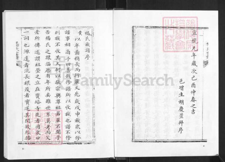 山东省淄博市淄川区杨氏族谱-杨氏世谱.pdf电子版预览图3