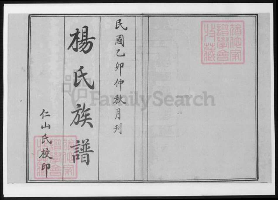 河南省信阳市杨氏族谱-杨氏族谱.pdf电子版预览图2